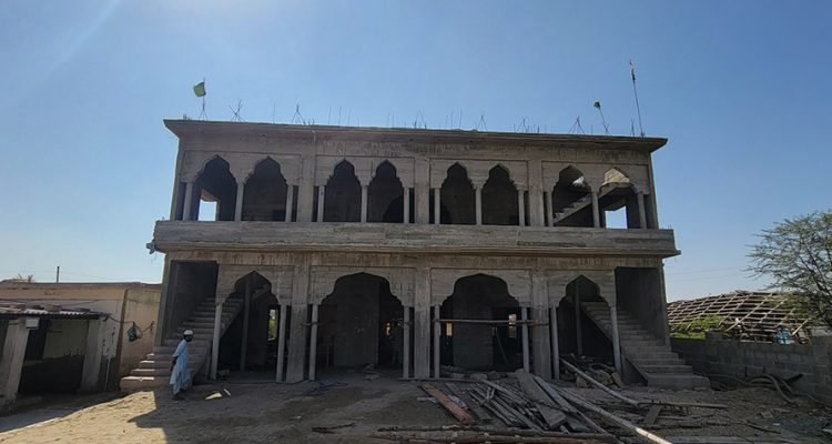 Ghorabari PS78 Ghosia masjid work in progress